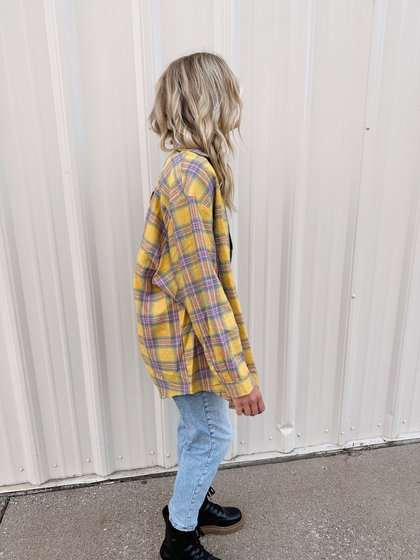 Parker Plaid Cardi/Shacket