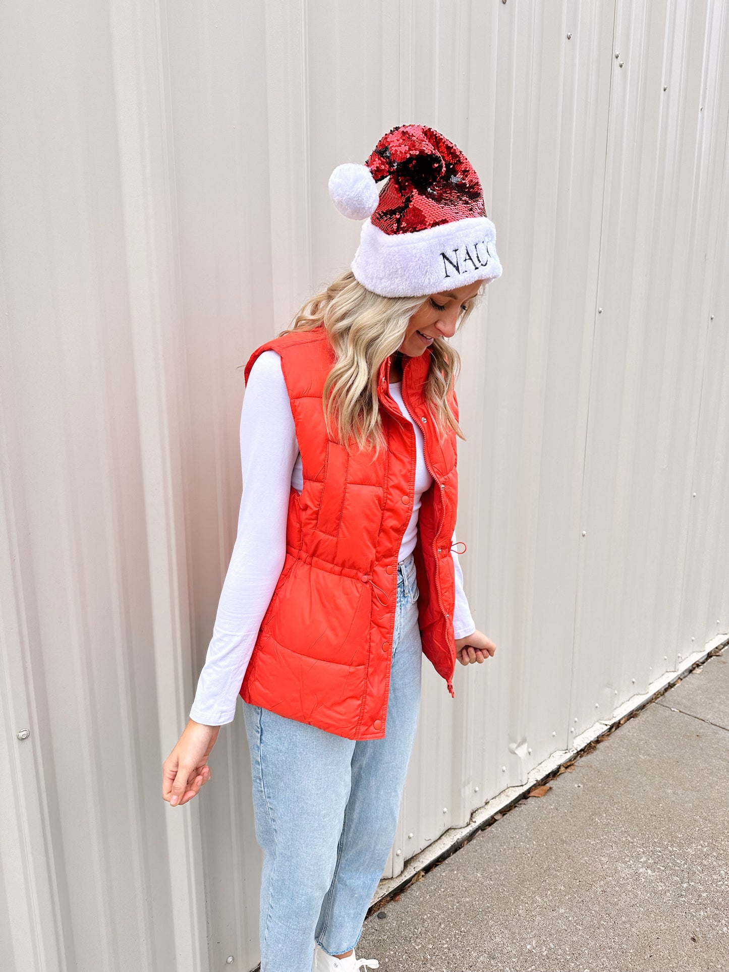 Tis The Season Puffer Vest