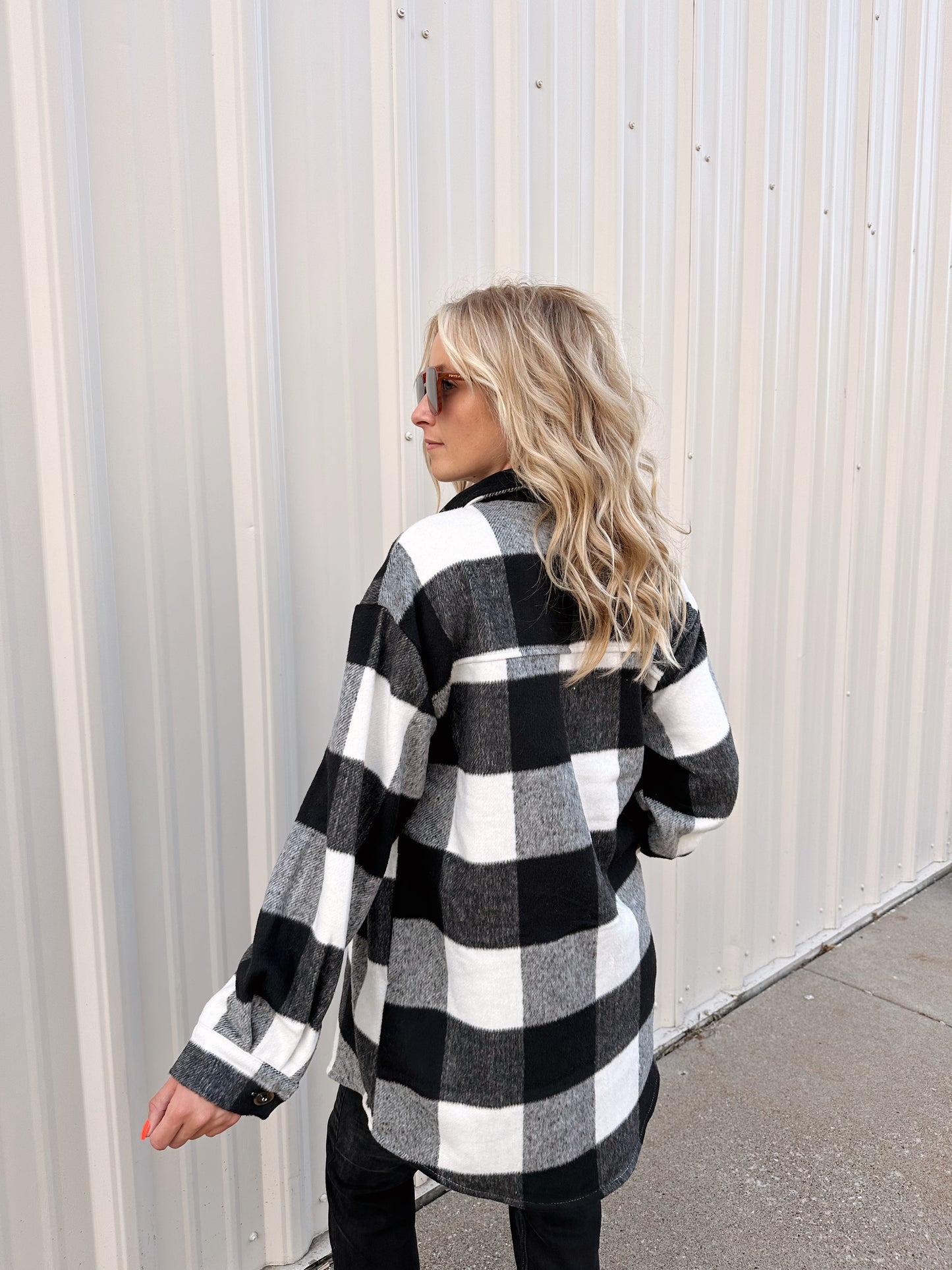 Remember Me Plaid Dress/Shacket