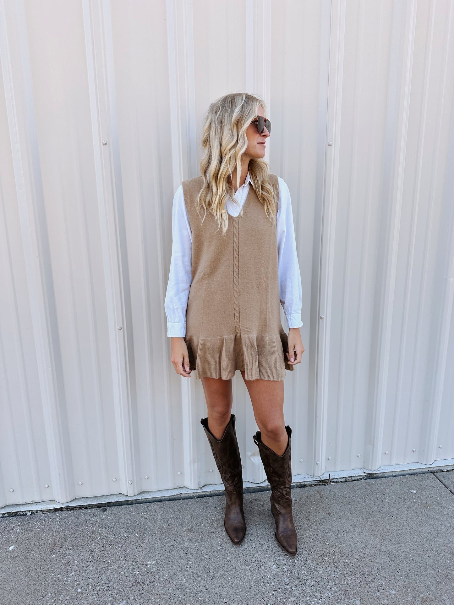 Class Act Vest Dress