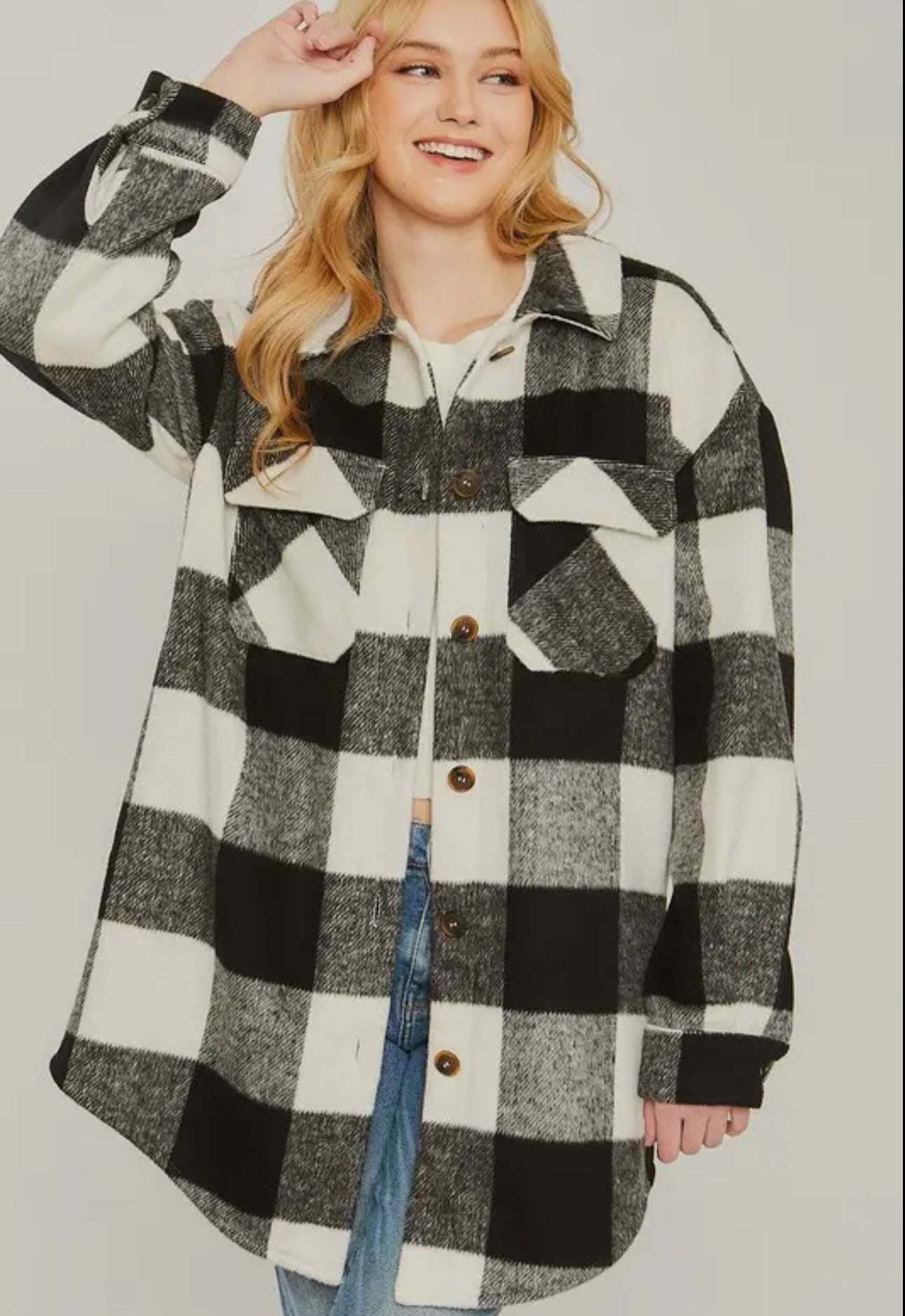 Remember Me Plaid Dress/Shacket