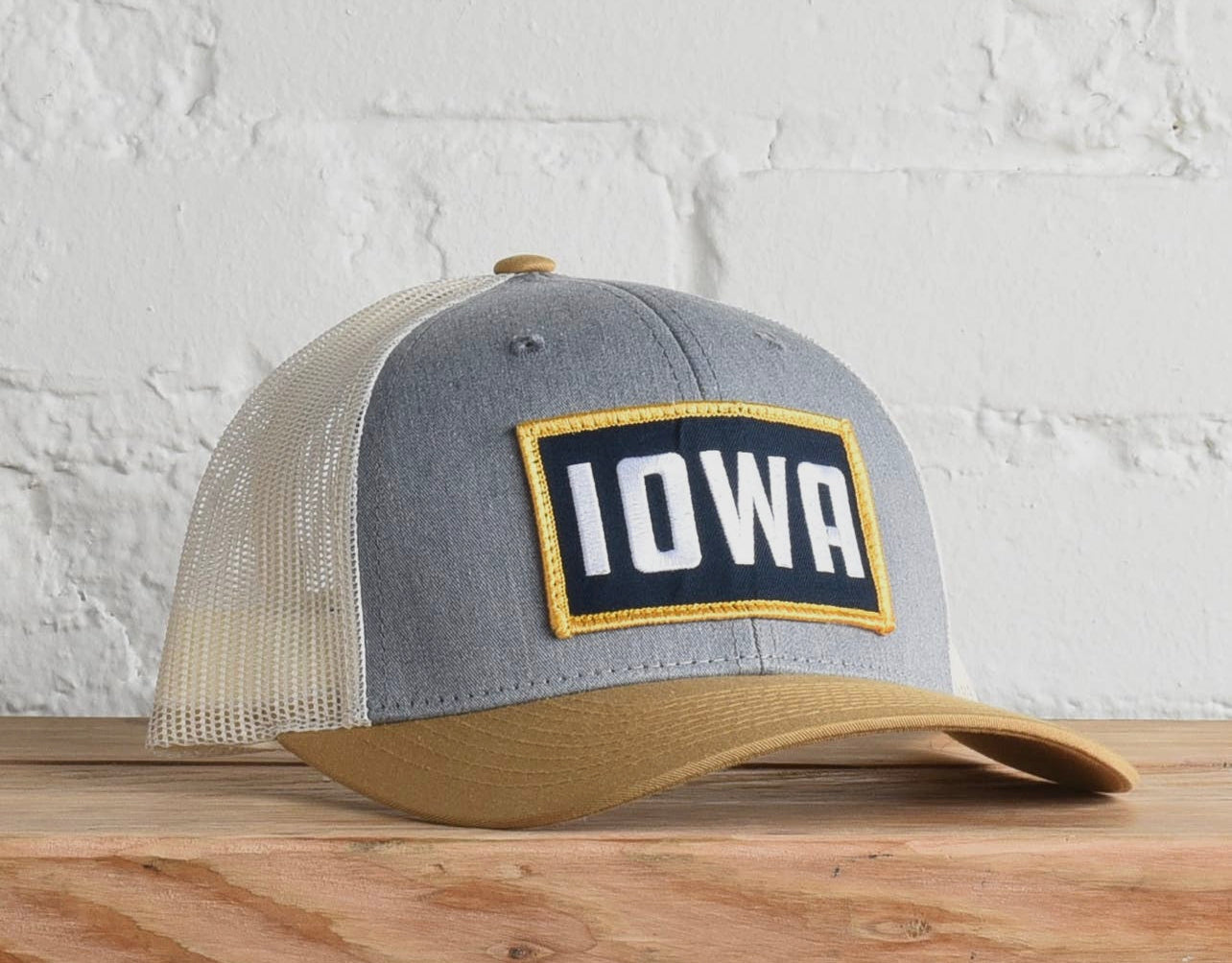 Iowa Tan/Gray Hat