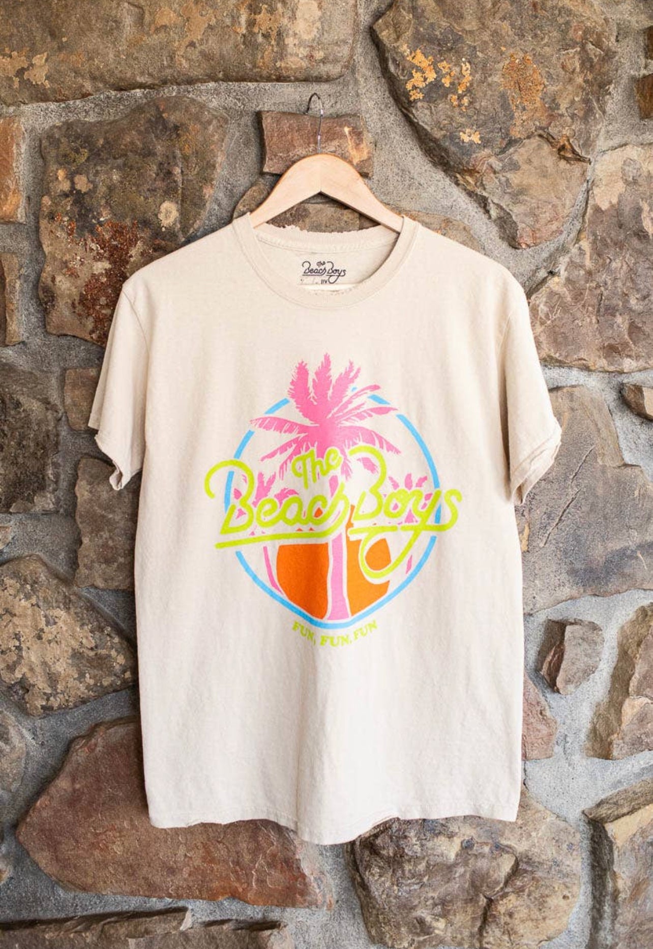 Beach Boys Distressed Licensed Tee (PLUS SIZE AVAILABLE)