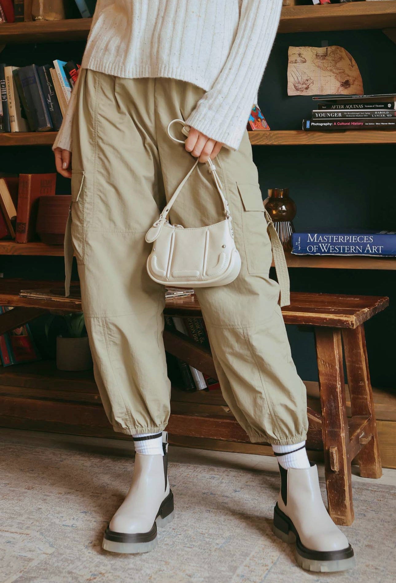 Olive Cargo Pants