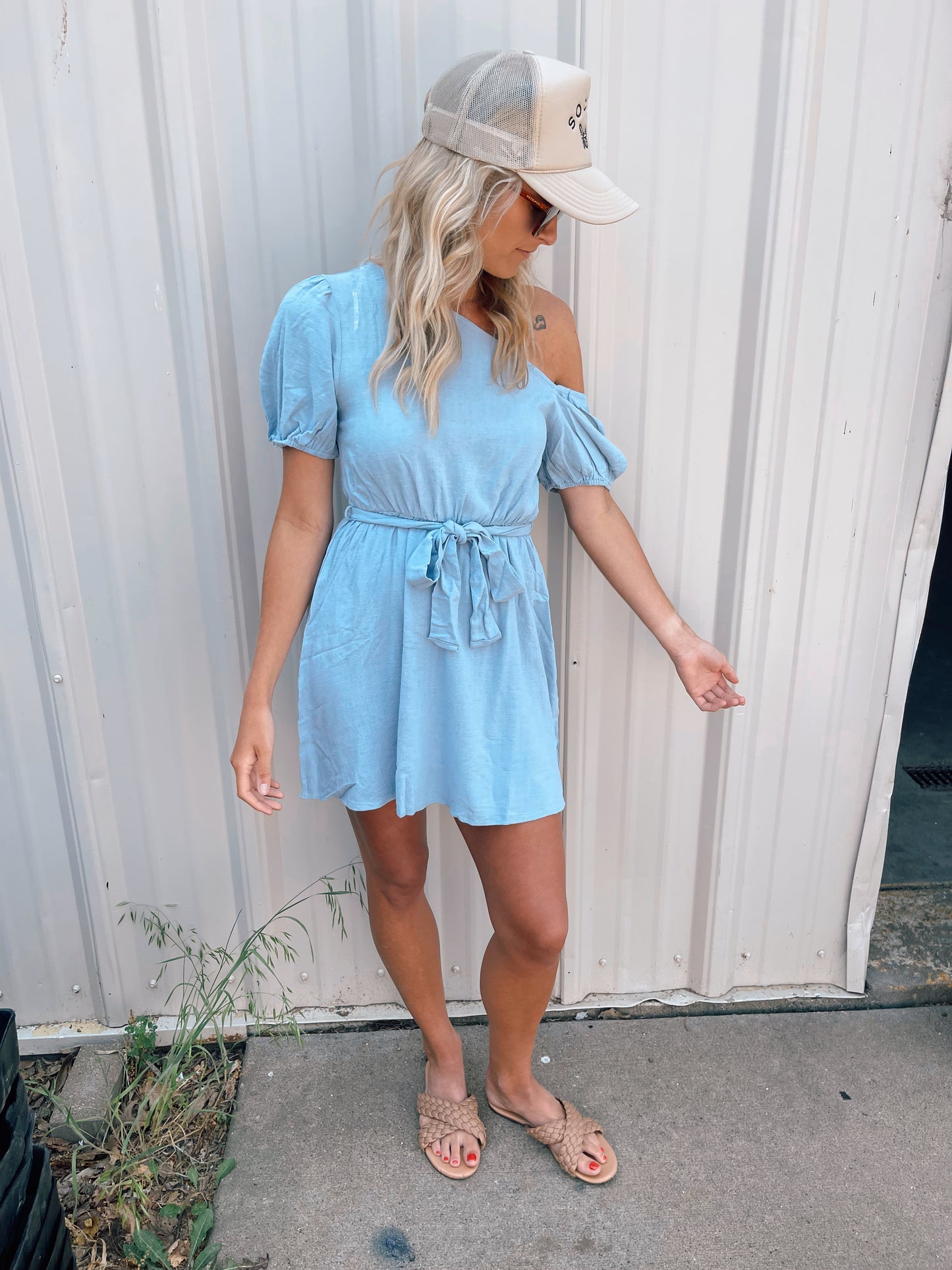 Skies Blue Dress