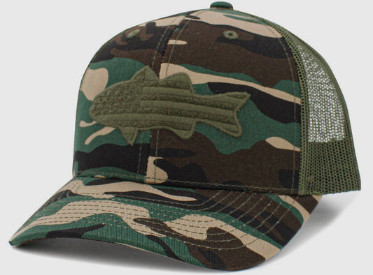 Camo Fish Hat