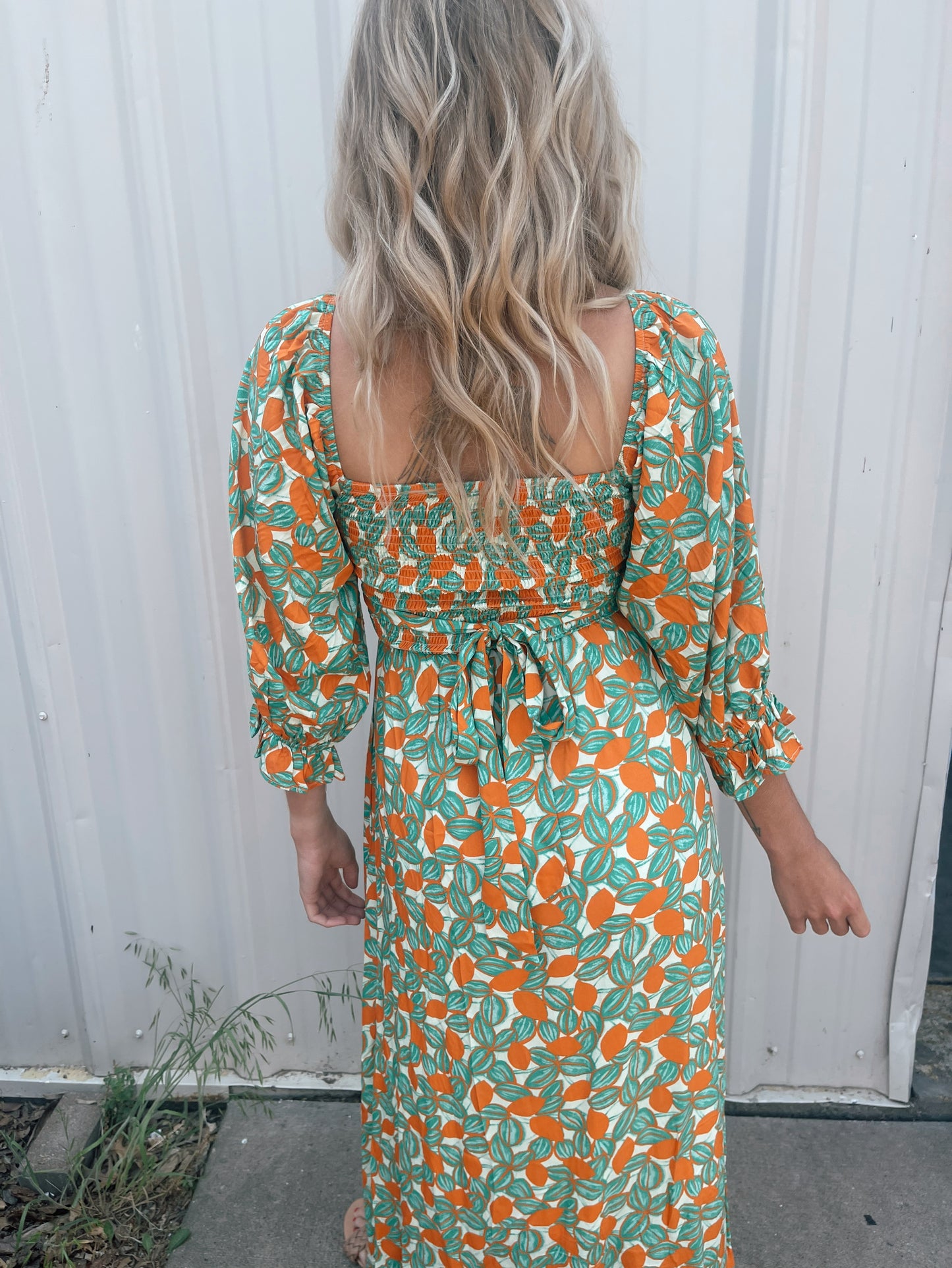 Tangerine Dream Dress (2 styles in 1)