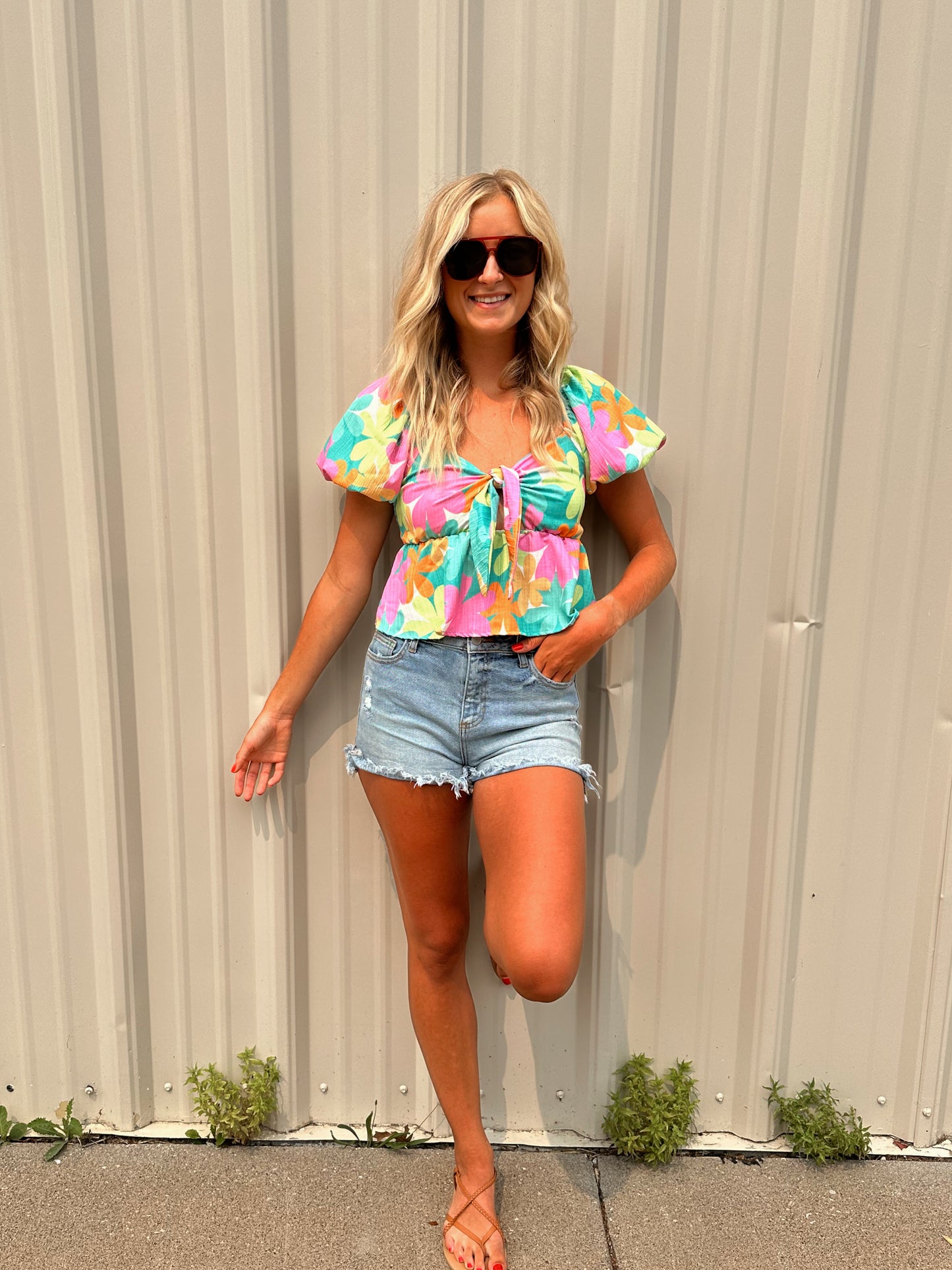 Harper Floral Top