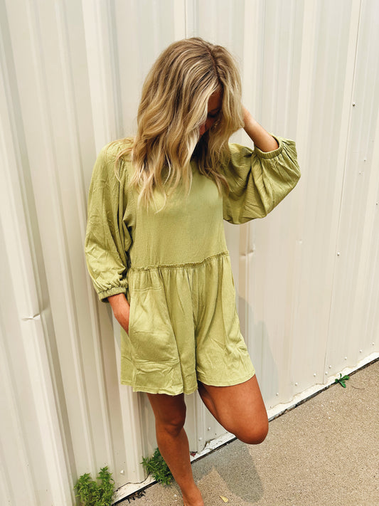 Cozy Season Oversized Romper