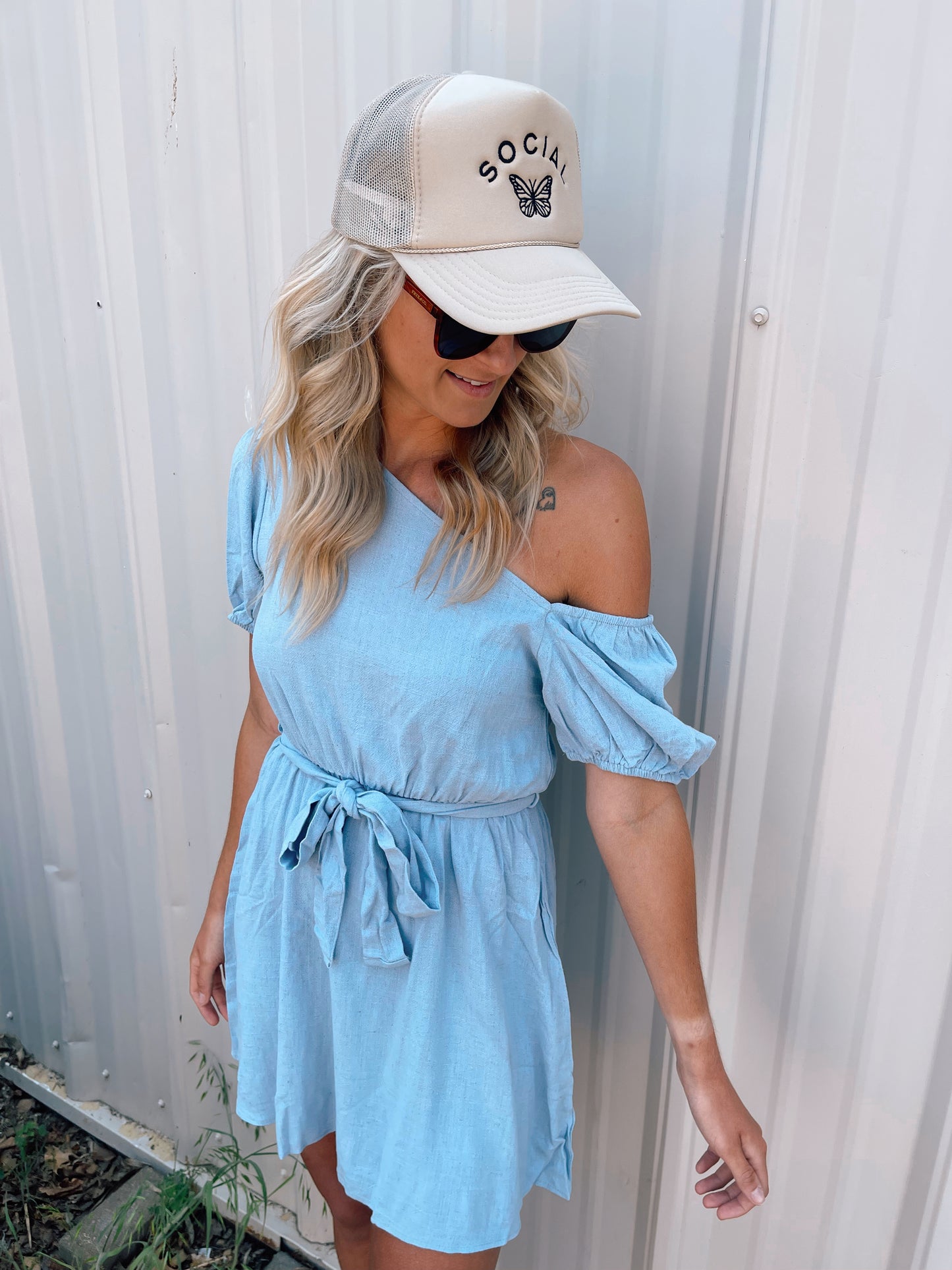 Skies Blue Dress