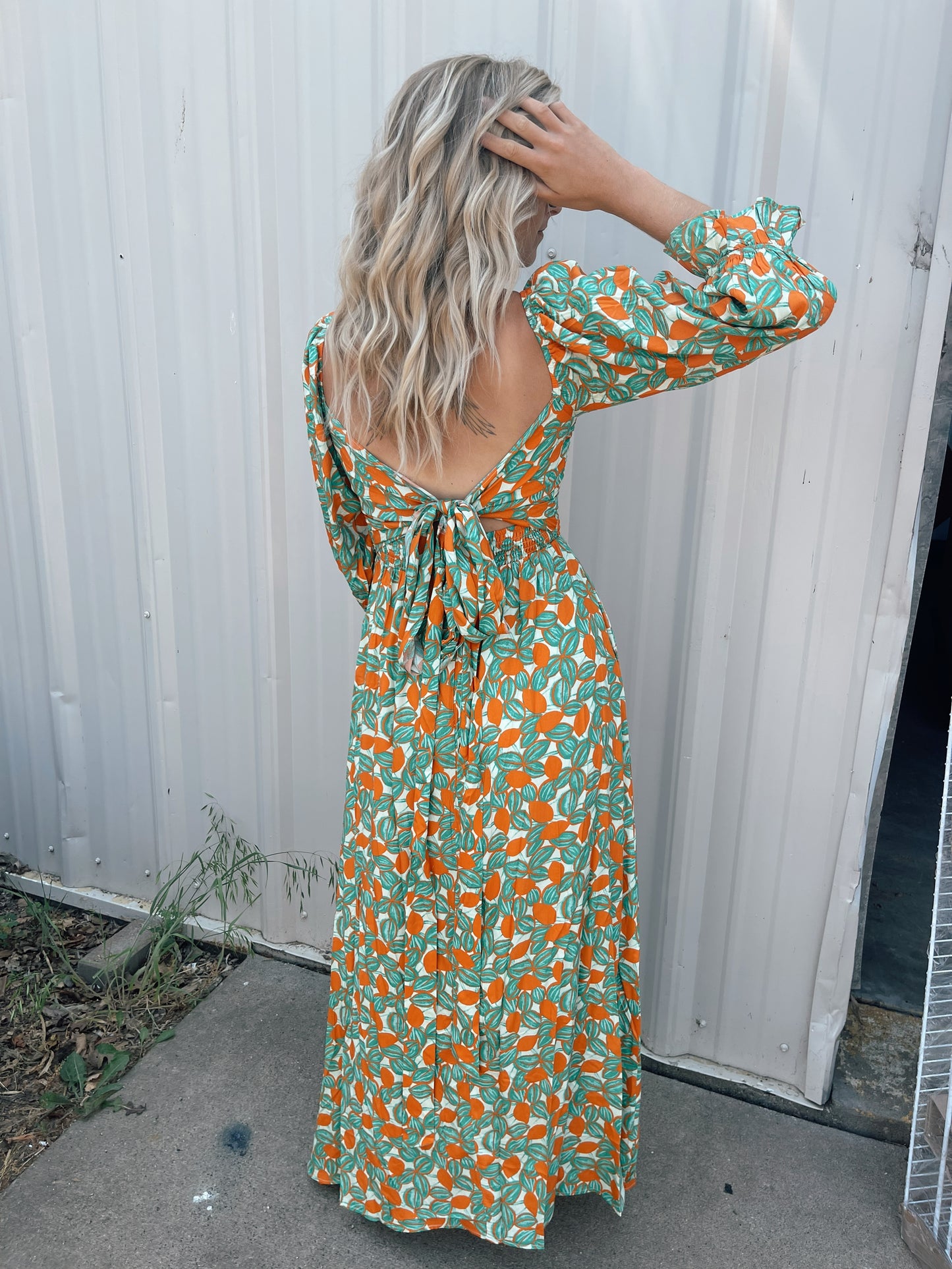 Tangerine Dream Dress (2 styles in 1)