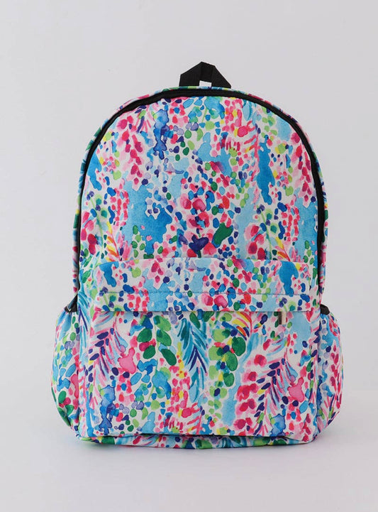 Kids Floral Backpack