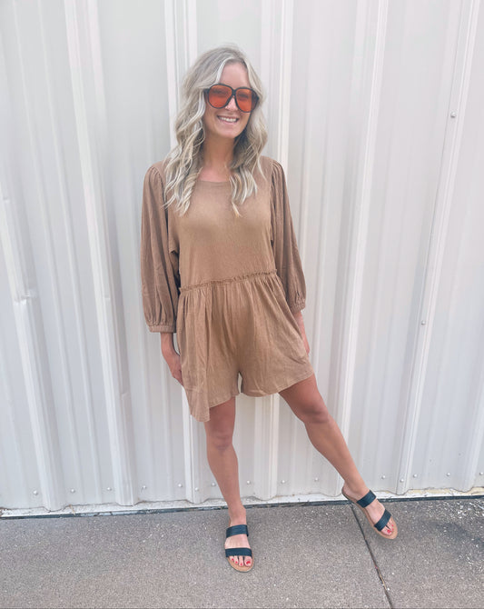 Cozy Season Oversized Romper