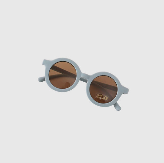 Kids Retro Sunnies Dusty Blue