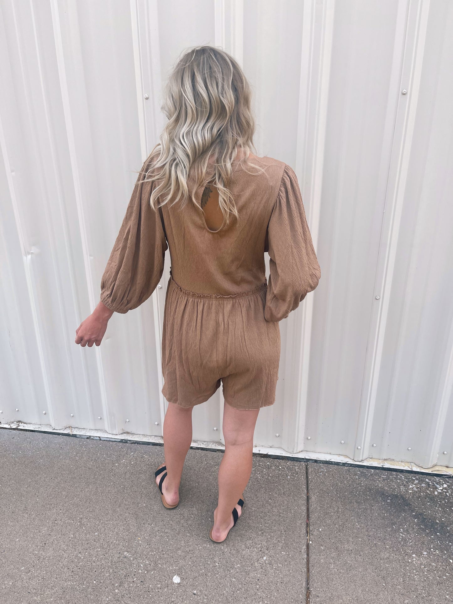 Cozy Season Oversized Romper