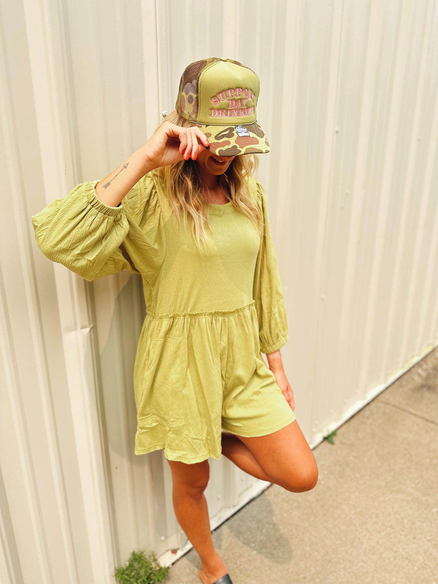 Cozy Season Oversized Romper