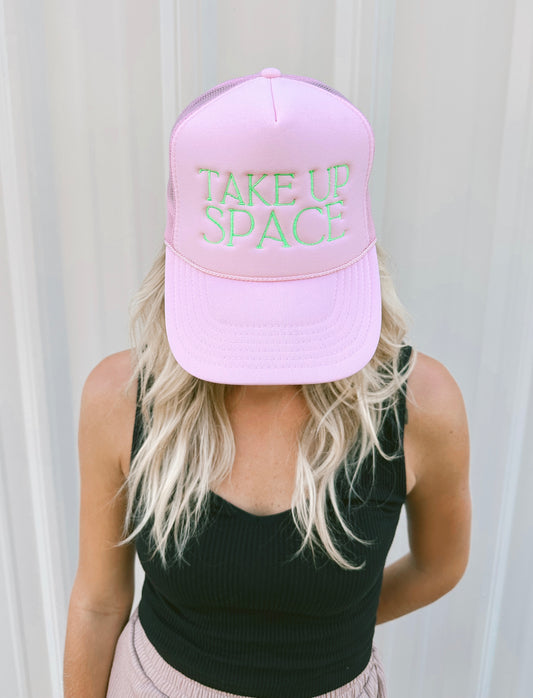 GG ORIGINAL - Take Up Space Embroidered Trucker Hat