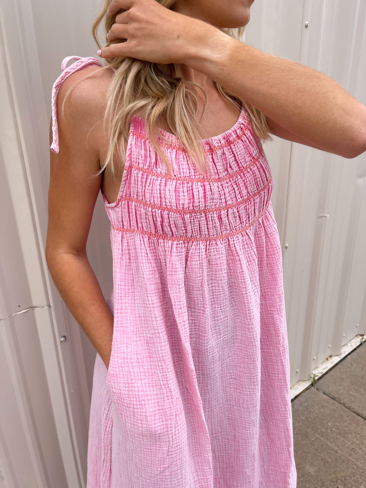 Candy Pink Dress (PLUS SIZES AVAILABLE) *final sale*