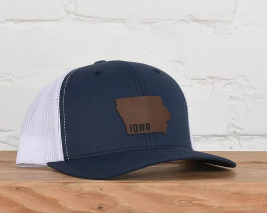 Iowa Snapback Blue/White Hat