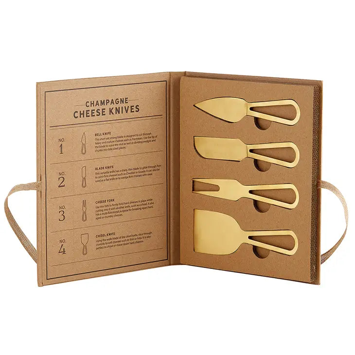 Gold Cheese Knives