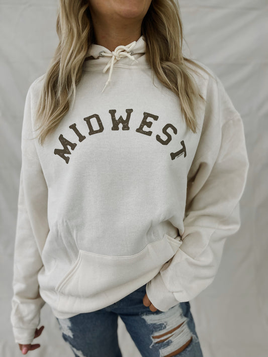 Womens Midwest Sweatshirt Cream