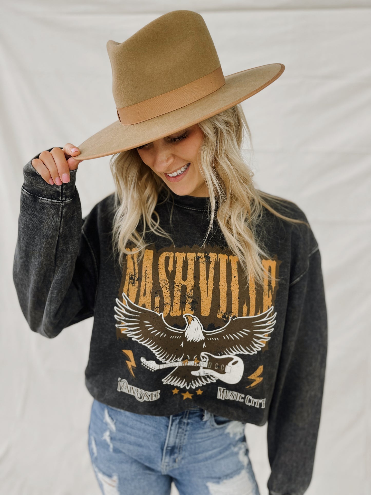 Mineral Washed Nashville Sweatshirt