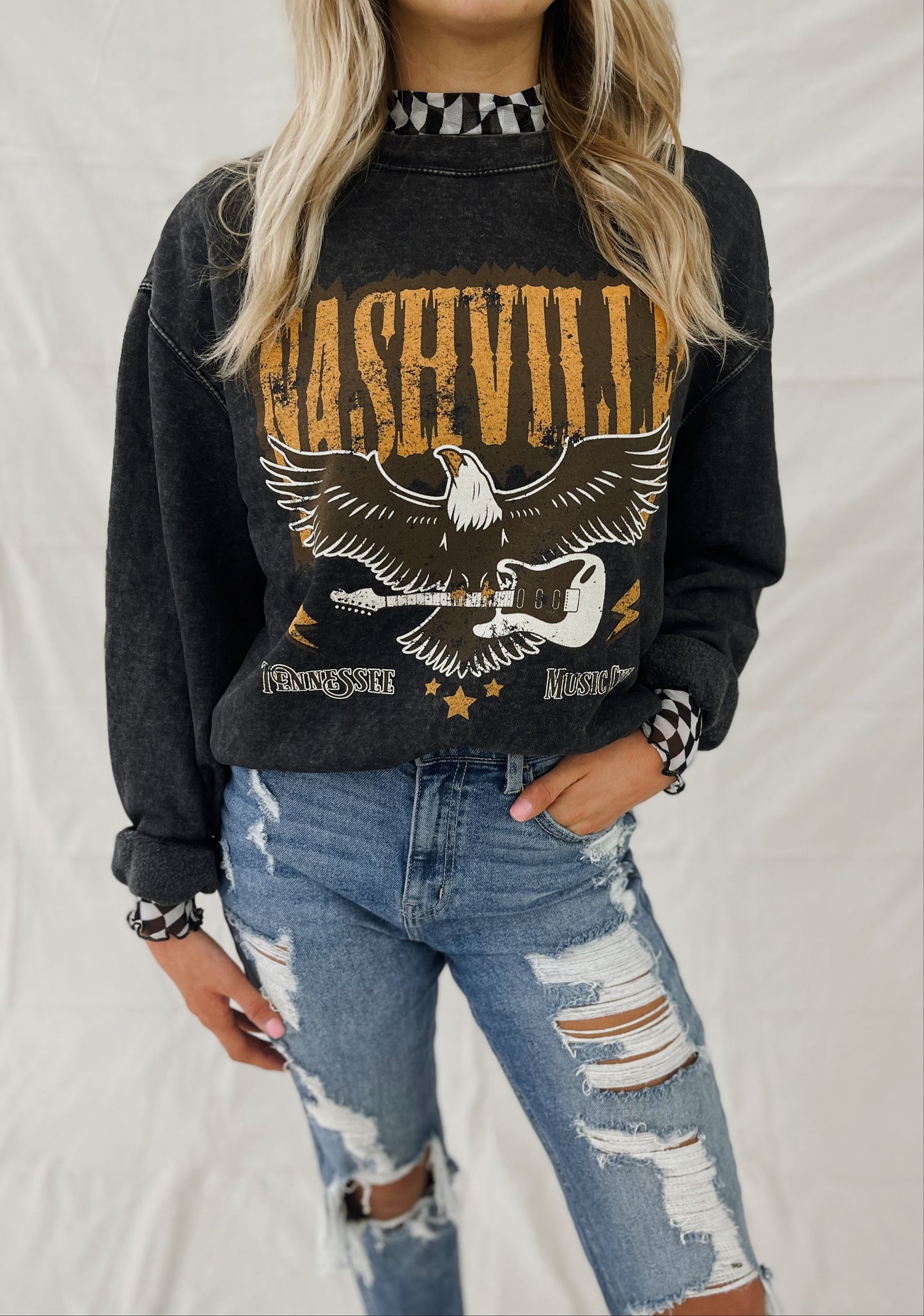 Mineral Washed Nashville Sweatshirt