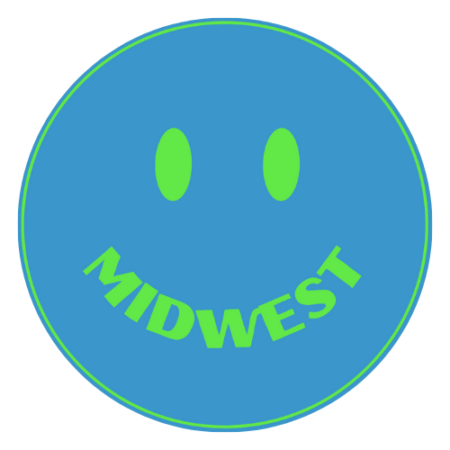 3in Midwest Vinyl Sticker GG ORIGINAL