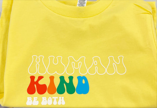 KIDS Human Kind Be Both Tshirt