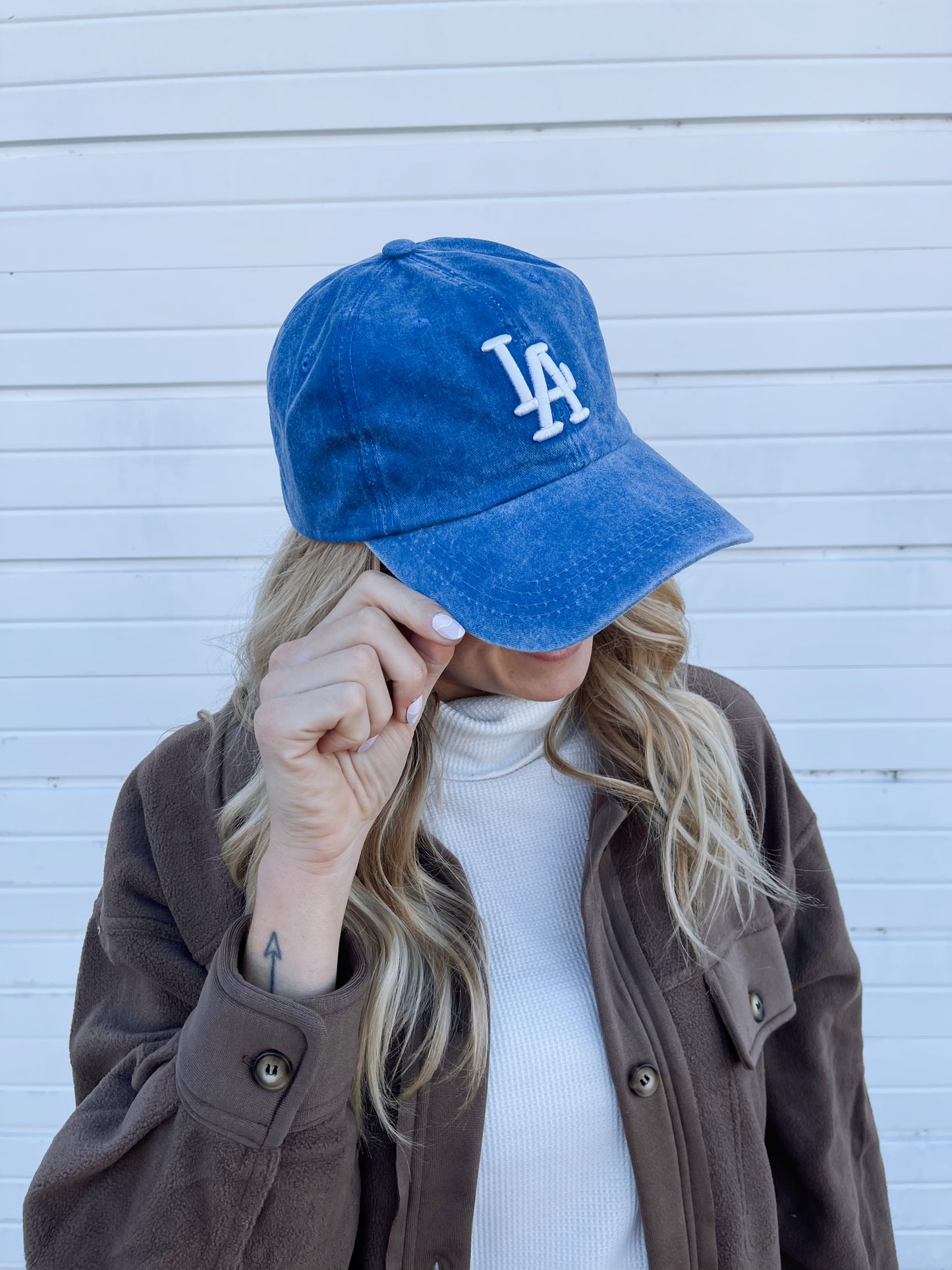 LA Cobalt Baseball Hat