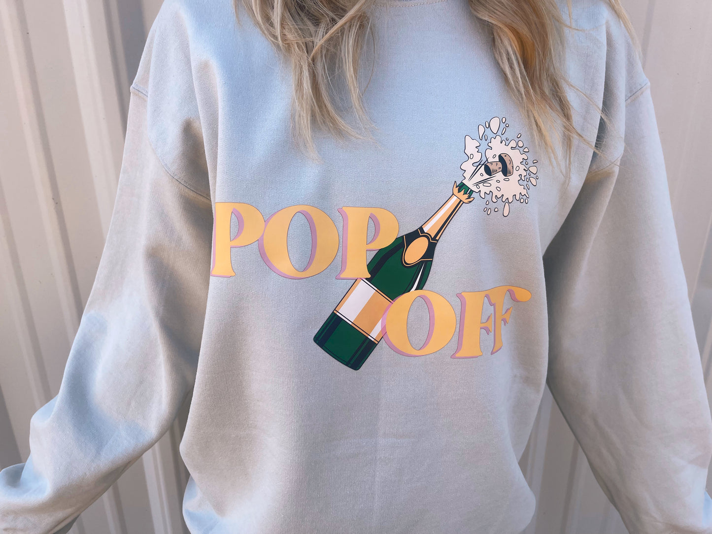 Pop Off Crewneck GG ORIGINAL - PLUS SIZES AVAILABLE