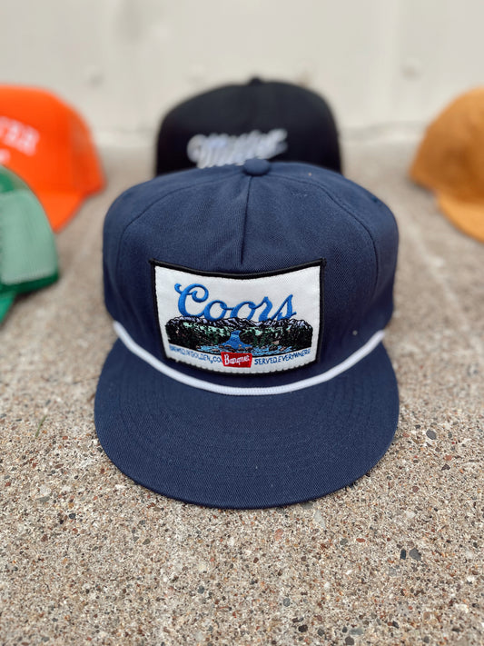 Coors Vintage Trucker Blue