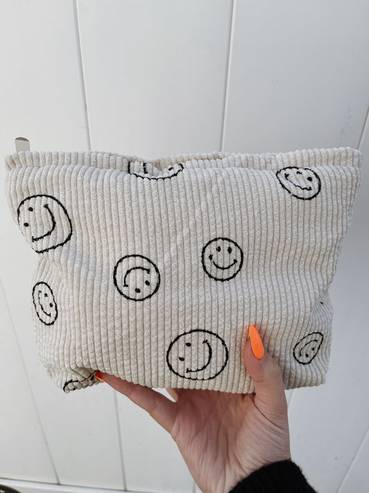 Be Happy Cosmetic Bag Cream